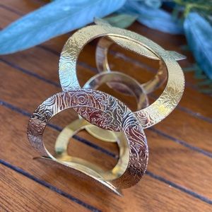 Gold Bangle Bracelet